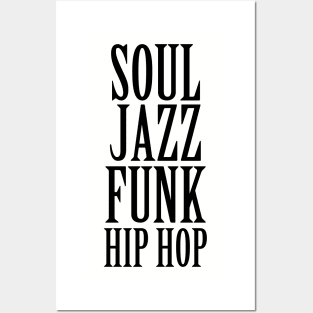 Soul Jazz Funk Hip Hop Posters and Art